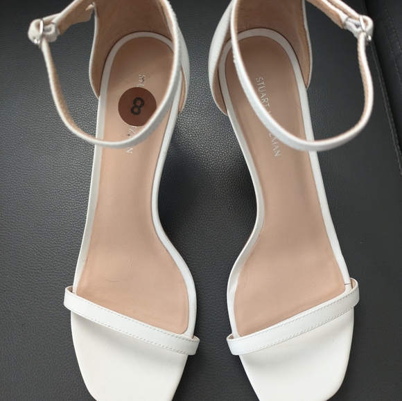 STUART WEITZMAN Amelina Leather Sandals size 8 - Picture 5 of 6